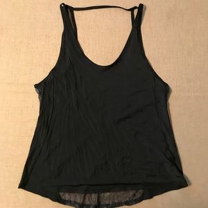 Dark Green Lululemon workout tank size small